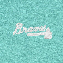 Atlanta Braves Antigua Hunk Quarter-Zip Top - Mint