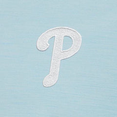 Philadelphia Phillies Antigua Bright Quarter-Zip Pullover Top - Powder Blue