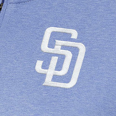 San Diego Padres Antigua Women's Mentor Quarter-Zip Pullover Top - Lavender