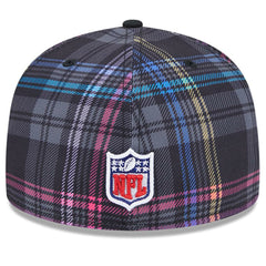 NFL Jacksonville Jaguars 2024 NFL Crucial Catch Plaid 59FIFTY Fitted Hat