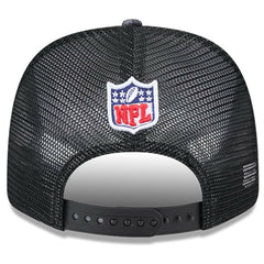 NFL Jacksonville Jaguars 2024 NFL Crucial Catch Plaid 9SEVENTY Trucker Snapback Hat