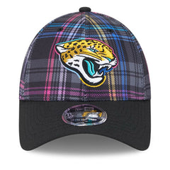 NFL Jacksonville Jaguars 2024 NFL Crucial Catch Plaid 9FORTY Adjustable Hat