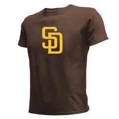 San Diego Padres Stitches Youth Team Logo T-Shirt - Brown