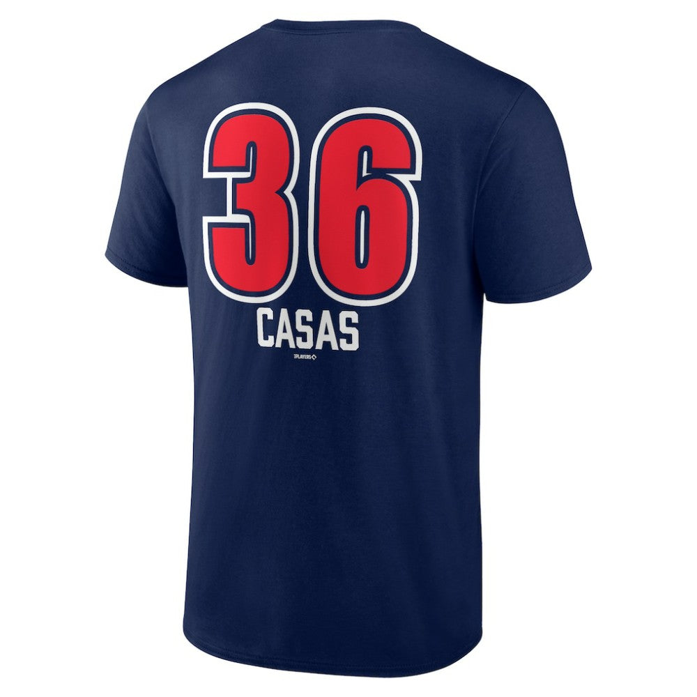 Triston Casas Boston Red Sox Fastball Player Name & Number T-Shirt - Navy