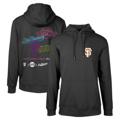 San Francisco Giants Levelwear Podium Vintage Pullover Hoodie - Black