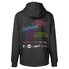 San Francisco Giants Levelwear Podium Vintage Pullover Hoodie - Black