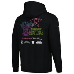 Houston Astros Levelwear Podium Vintage Pullover Hoodie - Black