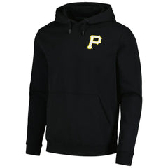 Pittsburgh Pirates Levelwear Podium Vintage Pullover Hoodie - Black