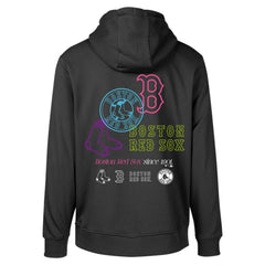 Boston Red Sox Levelwear Podium Vintage Pullover Hoodie - Black