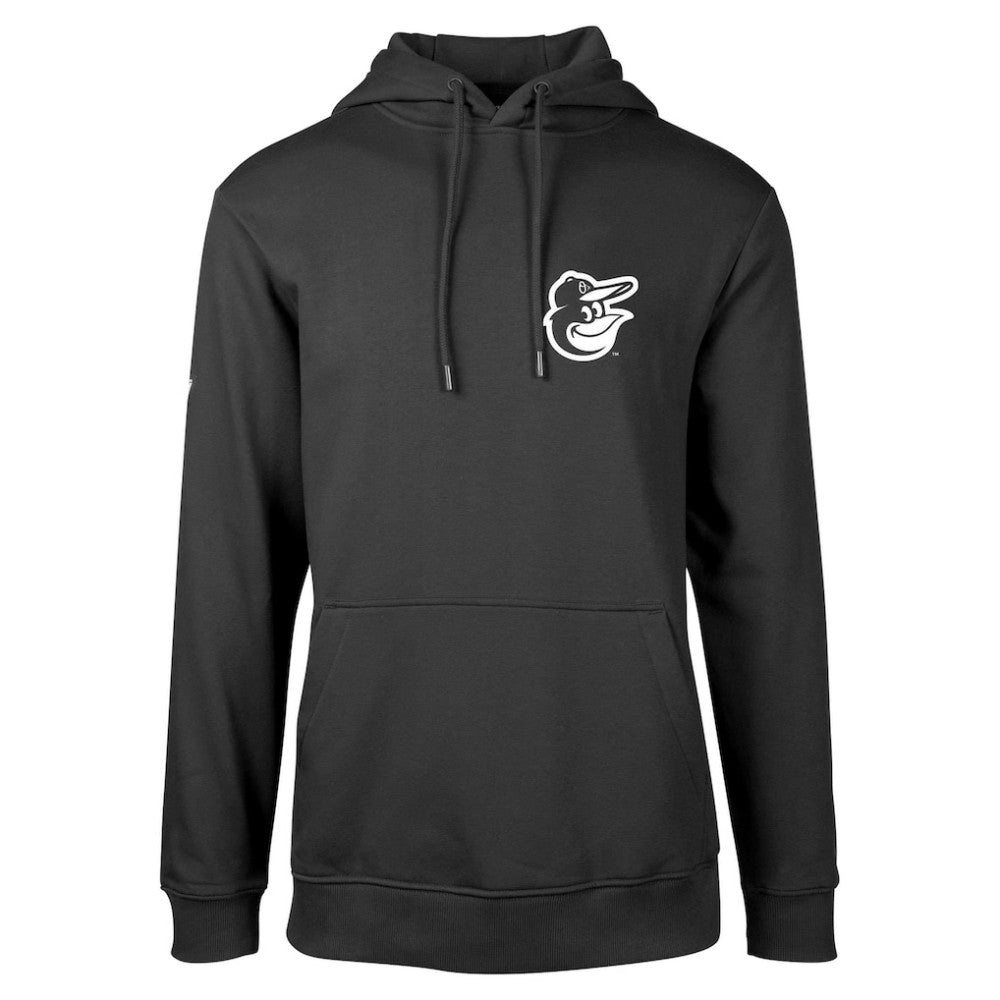 Baltimore Orioles Levelwear Podium Vintage Pullover Hoodie - Black