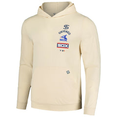 Chicago White Sox Levelwear Base Line Pullover Hoodie - Cream