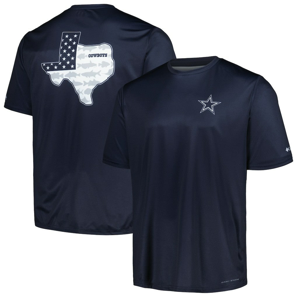 NFL Dallas Cowboys Terminal Tackle Omni-Shade Texas T-Shirt