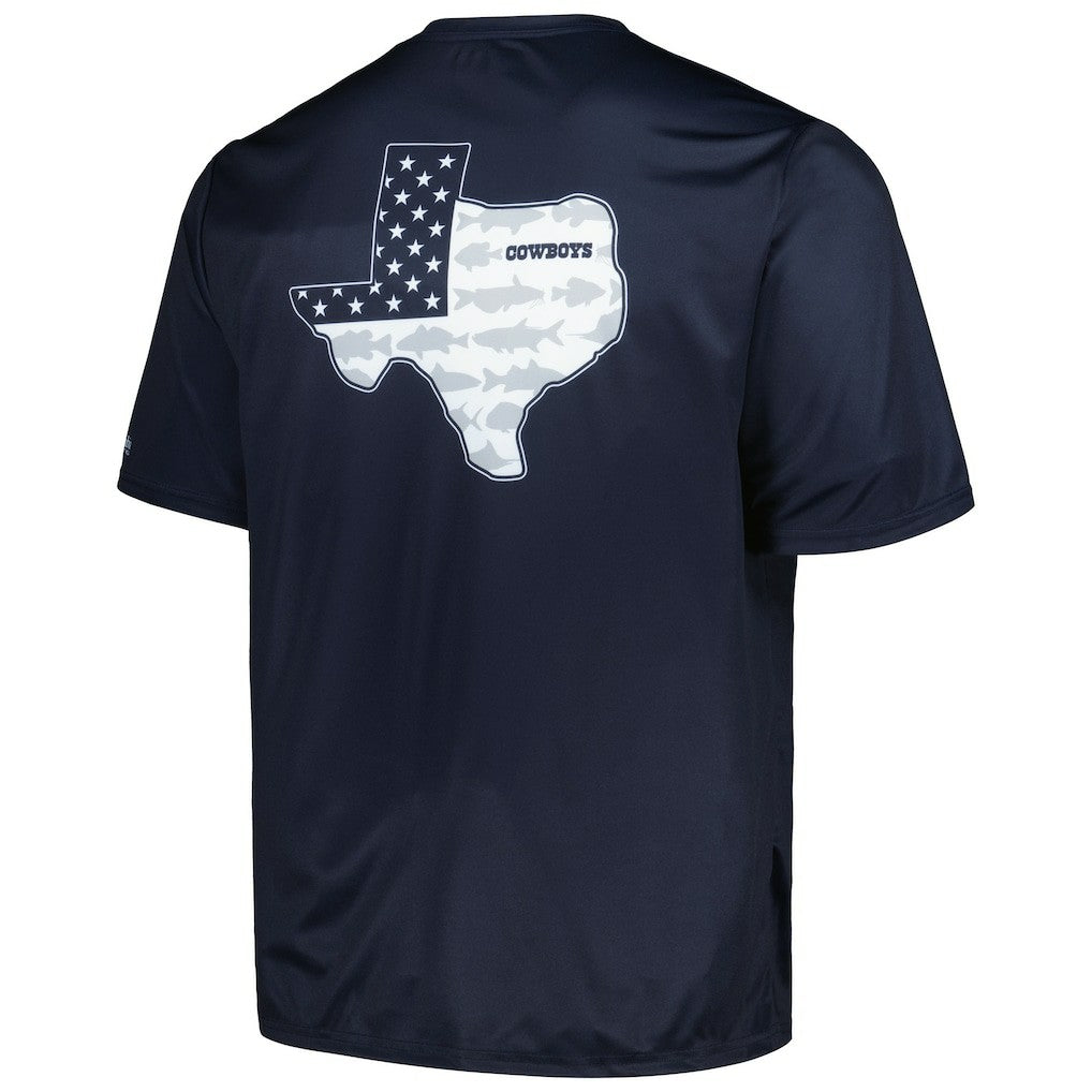 NFL Dallas Cowboys Terminal Tackle Omni-Shade Texas T-Shirt
