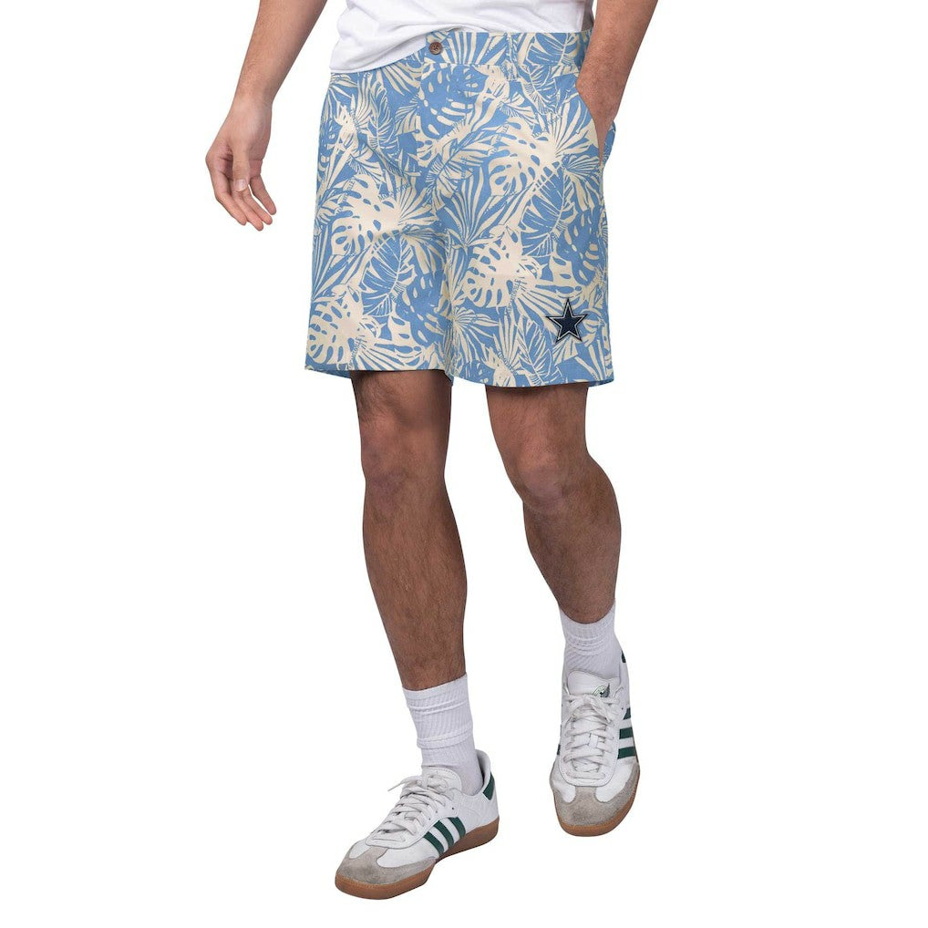 NFL Dallas Cowboys Margaritaville Sand Washed Monstera Party Amphib Shorts