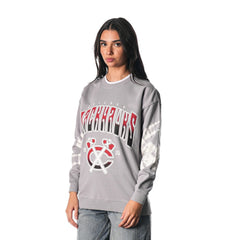 Chicago Blackhawks The Wild Collective Unisex Tie-Dye Double Collar Pullover Sweatshirt