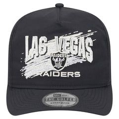 NFL Las Vegas Raiders Throwback Brush Golfer Snapback Hat