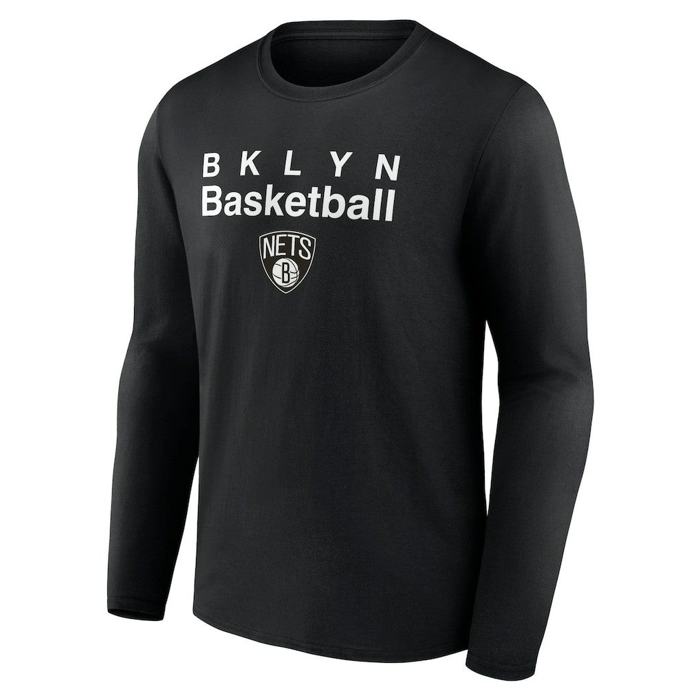 Brooklyn Nets Pick & Roll Coverage Long Sleeve T-Shirt - Black online