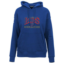 St. Louis Blues Levelwear Women's Retro Adorn Spellout Pullover Hoodie