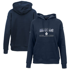 Toronto Maple Leafs Levelwear Women's Retro Adorn Spellout Pullover Hoodie