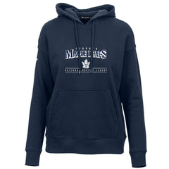 Toronto Maple Leafs Levelwear Women's Retro Adorn Spellout Pullover Hoodie