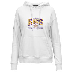 Los Angeles Kings Levelwear Women's Retro Adorn Spellout Pullover Hoodie