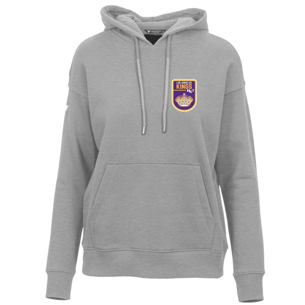 Los Angeles Kings Levelwear Women's Retro Adorn Pullover Hoodie