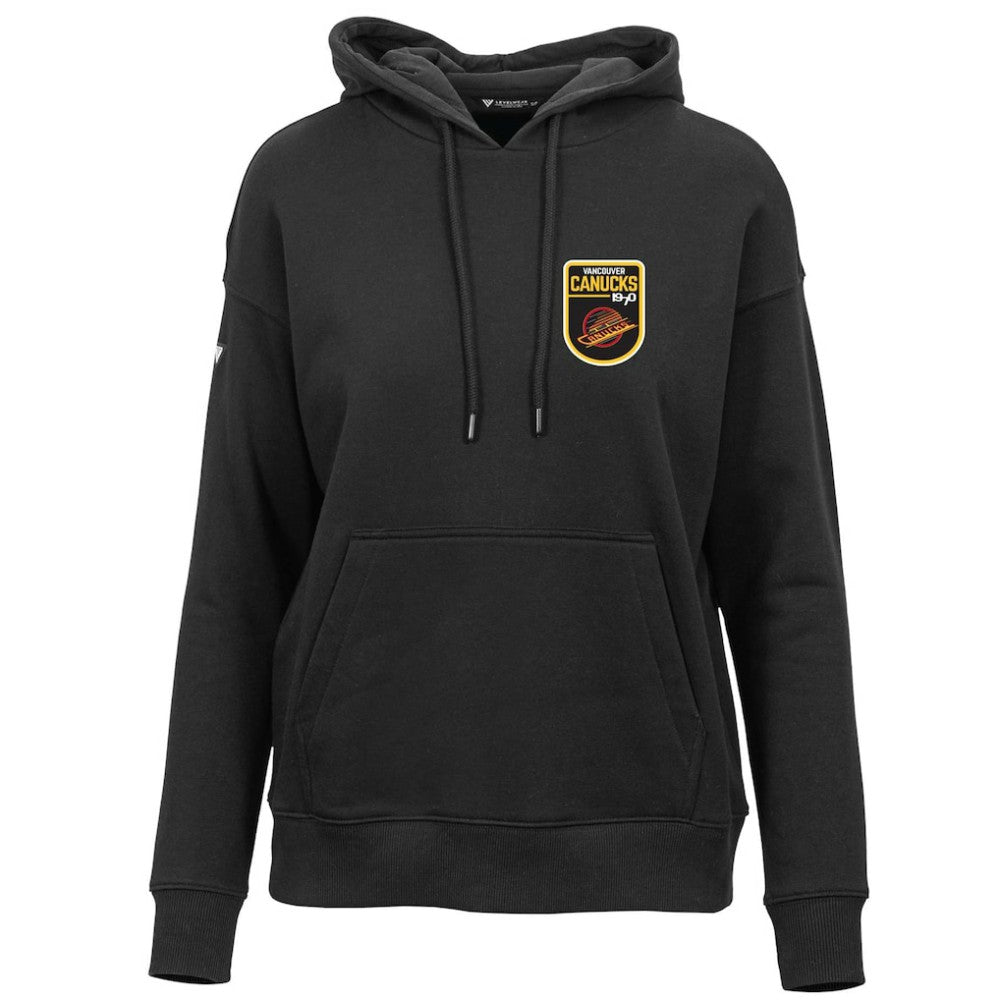 Vancouver Canucks Levelwear Women's Retro Adorn Pullover Hoodie