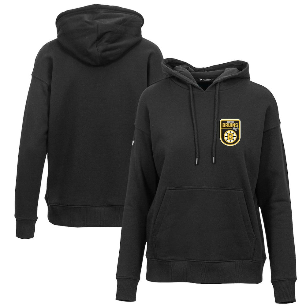 Boston Bruins Levelwear Women's Retro Adorn Pullover Hoodie