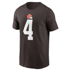 NFL Cleveland Browns Deshaun Watson  Player Name & Number T-Shirt