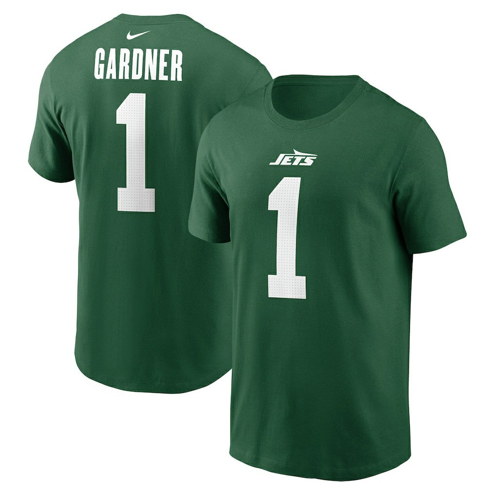 NFL New York Jets Sauce Gardner  Name & Number T-Shirt