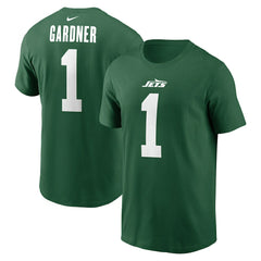 NFL New York Jets Sauce Gardner  Name & Number T-Shirt