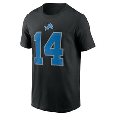 NFL Detroit Lions Amon-Ra St. Brown  Player Name & Number T-Shirt