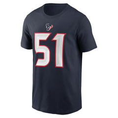 NFL Houston Texans Will Anderson Jr.  Player Name & Number T-Shirt