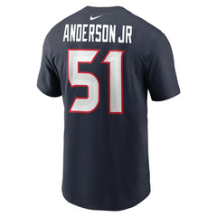 NFL Houston Texans Will Anderson Jr.  Player Name & Number T-Shirt
