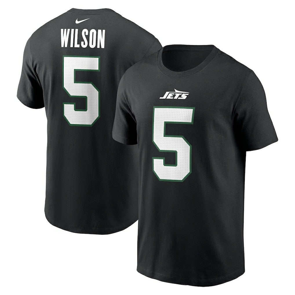 NFL New York Jets Garrett Wilson  Name & Number T-Shirt