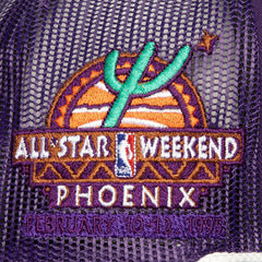 Phoenix Suns Roper Meshback Trucker Snapback Hat - Purple | Mitchell & Ness shop