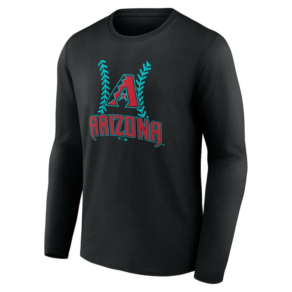 Corbin Carroll Arizona Diamondbacks Name & Number Fastball Long Sleeve T-Shirt - Black