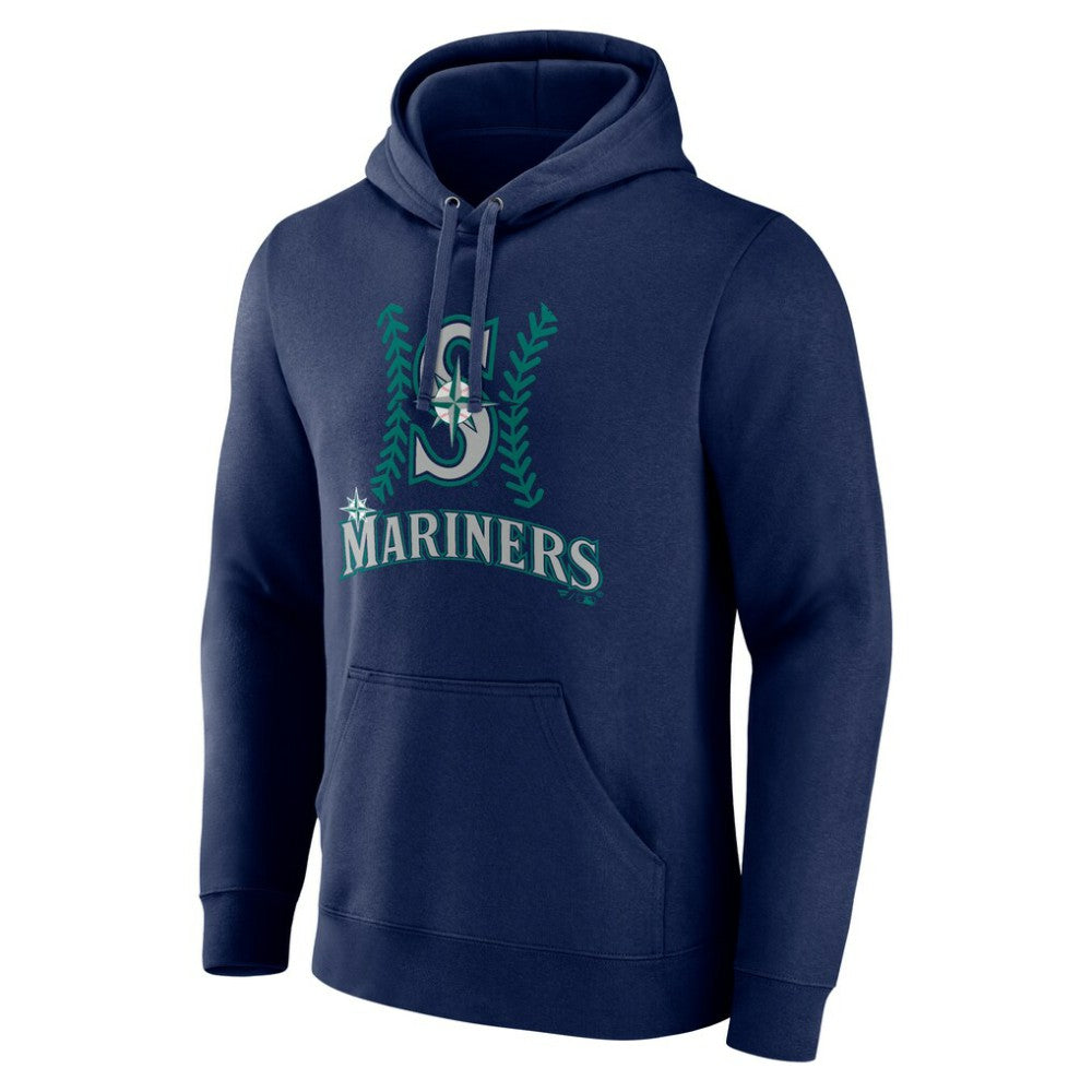 Julio Rodríguez Seattle Mariners Name & Number Fastball Pullover Hoodie - Navy