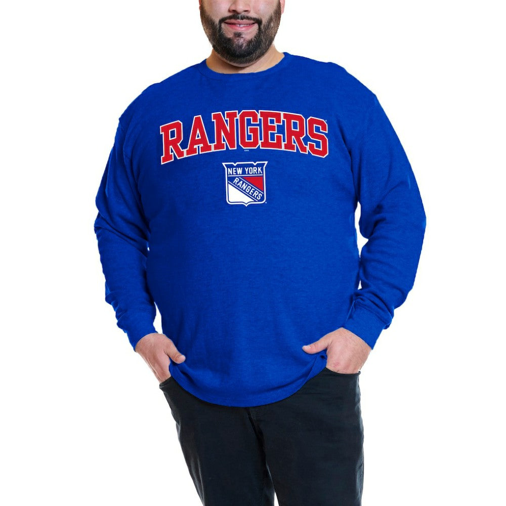 Artemi Panarin New York Rangers Profile Big & Tall Name & Number Thermal Pullover Sweatshirt