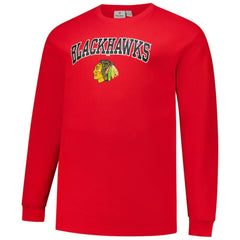 Connor Bedard Chicago Blackhawks Profile Big & Tall Name & Number Thermal Pullover Sweatshirt