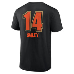 Patrick Bailey San Francisco Giants Name & Number Fastball T-Shirt - Black