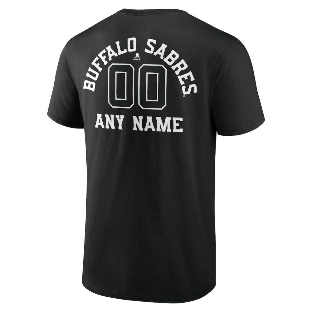 Buffalo Sabres Personalized Name & Number Monochrome T-Shirt