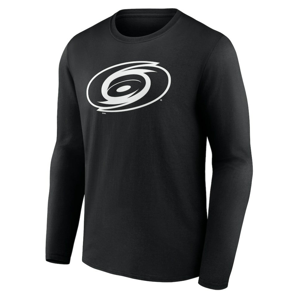 Carolina Hurricanes Personalized Name & Number Monochrome Long Sleeve T-Shirt