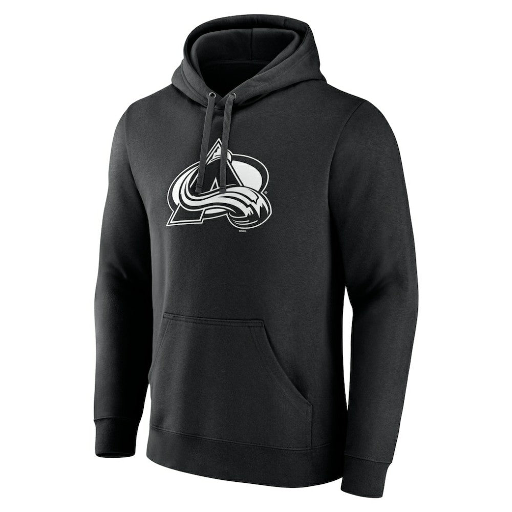 Colorado Avalanche Personalized Name & Number Monochrome Pullover Hoodie