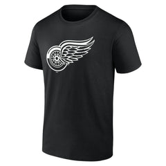 Detroit Red Wings Personalized Name & Number Monochrome T-Shirt