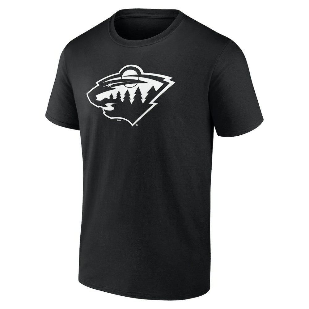 Minnesota Wild Personalized Name & Number Monochrome T-Shirt