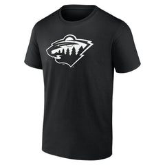 Minnesota Wild Personalized Name & Number Monochrome T-Shirt