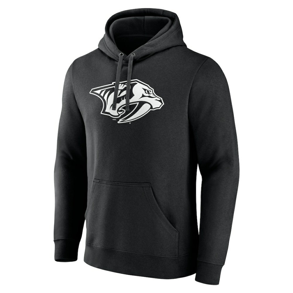 Nashville Predators Personalized Name & Number Monochrome Pullover Hoodie