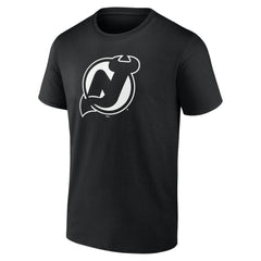 New Jersey Devils Personalized Name & Number Monochrome T-Shirt