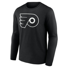 Philadelphia Flyers Personalized Name & Number Monochrome Long Sleeve T-Shirt